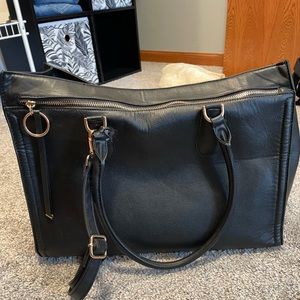 Womens Large black purse. Brand:A new day.